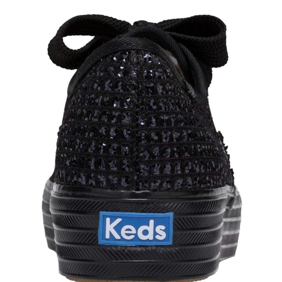 women's triple cvo sparkle grid sneaker black - Picture 4 of 14